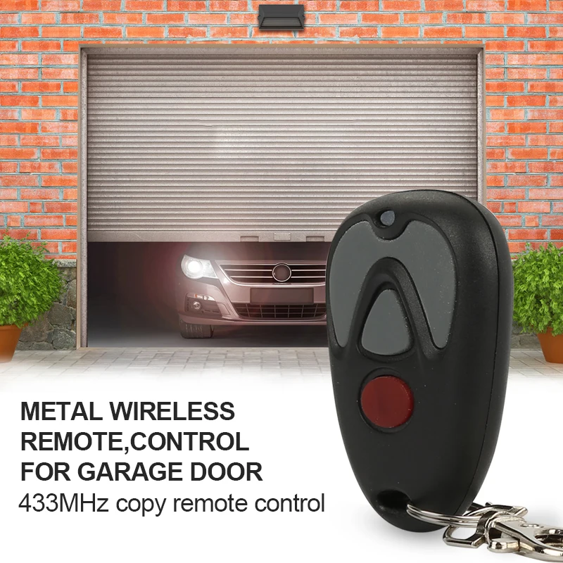 Universal Garage Door Remote Control 433MHZ Opener Cloning 4Key Auto Car Rolling Code Gate Transmitter Duplicator | Электроника