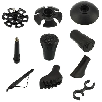 

1 Pcs Outdoor Hiking Nordic Walking Sticks Tips Protectors Adjustable Walking Stick Head Protectors Hiking Sticks Accessories