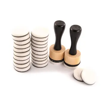 

Mini Ink Paints Mixing Blending Tools Round Foam Refills Set for Paper Craft Card Making Scrapbooking