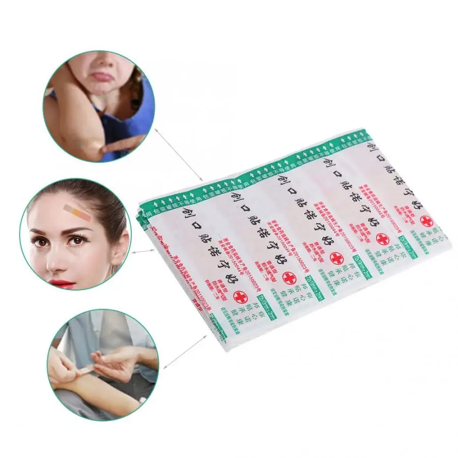 

Analgesic Plaster 50Pcs Household Breathable Bandage Band Aid First Aid Wound Dressing Patch Sterile Bandage Massage Health