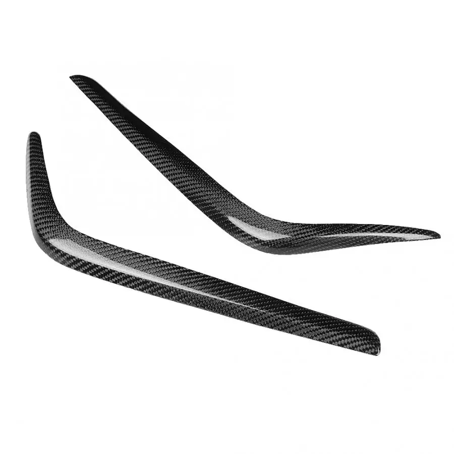 

Car Real Carbon Fiber Eyebrows Eyelids Headlight Cover Trim Fit for Mercedes-Benz W202 Car modification styling accessories