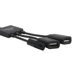 

Type-C HUB Cable 3 in 1 USB C OTG Host Cable Hub Cord Adapter Connector Splitter for Windows XP Windows 7/8 3.6