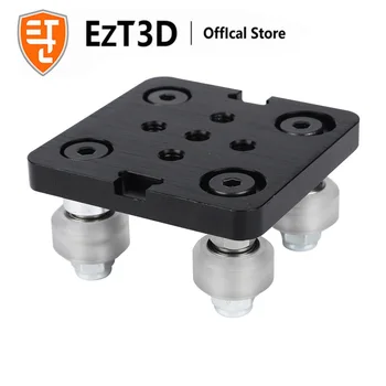 

EZT3D For Openbuilds European Standard 2040 Aluminum Pulley V-Slot Mini Five Wheel Set Transparent Wheel