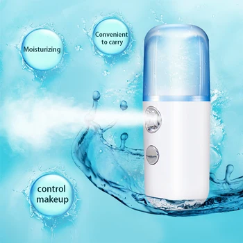 

Portable Nano Mist Sprayer Facial Body Steamer Nebulizer Steamer Moisturizing Skin Care Face Spray Beauty Instruments