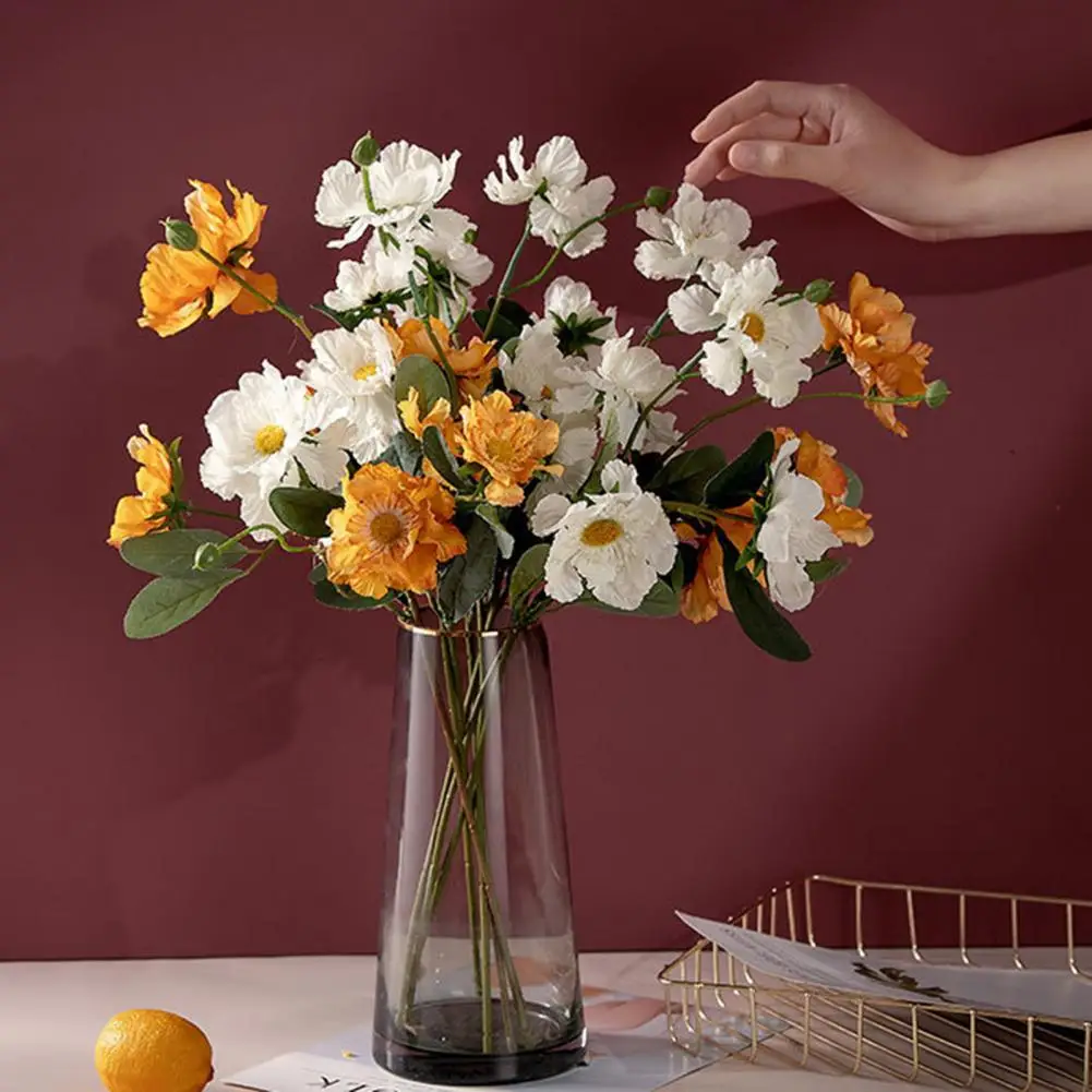 1Pc Artificial Chrysanthemum FlowerVivid Color Artificial Flowers Fake