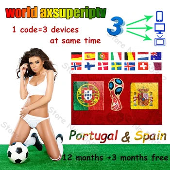 

Best XXX sportTV code wold axsuperiptv for 3 devices 1 year Spain/Portugal IPTV m3u subscription for smart tv/tv box/PC GSE app