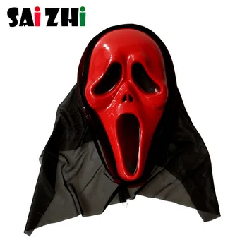 

Saizhi Halloween Mask Skull Ghost Horror Scary Terror Scream Masquerade Easter Christmas Party Cosplay Costume SZ2804