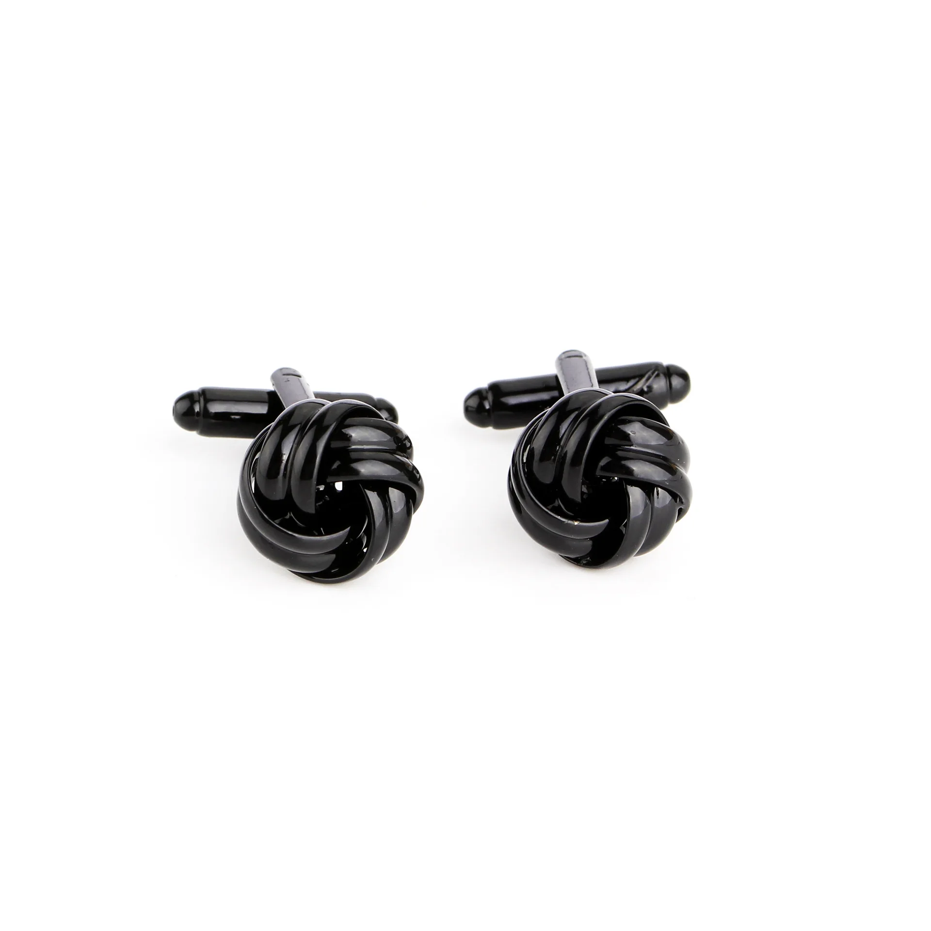 

10pairs/lot French Style Metal Men Cufflinks Twist Flower Cuff Links Vintage Bronze Twist Knot Cuff Buttons Women Men Jewelry