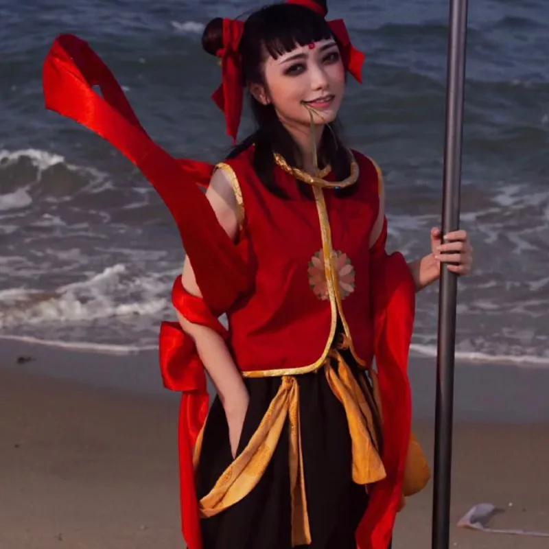 

Suitable for na zha Magic Children Real Person Clothes Clothing Anime ao c Taiyi Incarnation COS Children Unisex Christmas