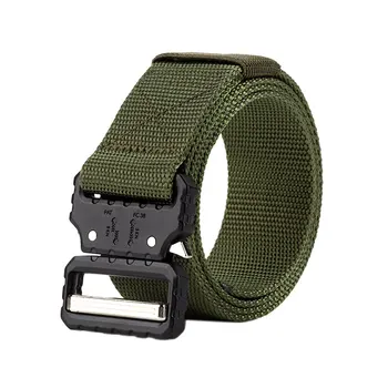 

Men Women Adjustable Decorative Belt Hiking Quick Release Buckle Sports Wear Resistant Outdoor Tactical Accessories Casual