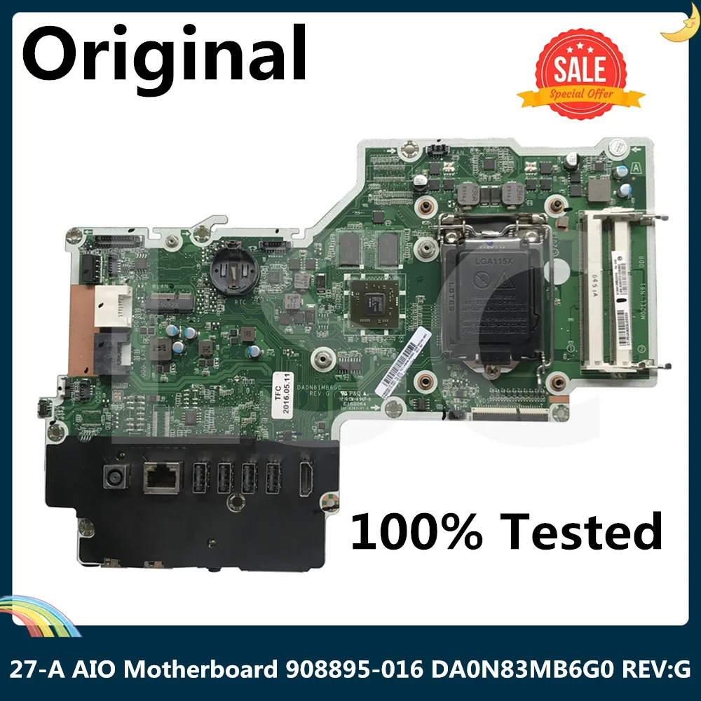 LSC для HP Pavilion 23-Q 27-N Touch все-в-одном материнская плата DA0N61MB6G0 799346-003 799346-503 828619-003 828619-603