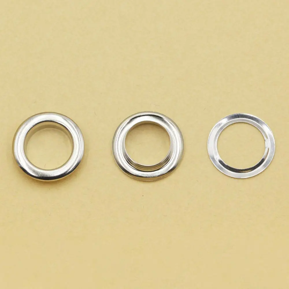 Grommet Eyelet 30sets 14mm Brass Material Big Size Silver Color Washer Fit Leather DIY Craft Shoes Belt Cap