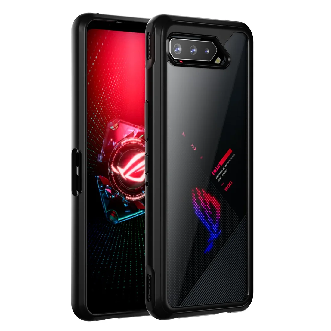 traseira para rog 5 jogo telefone capa rog5 fino saco pele funda