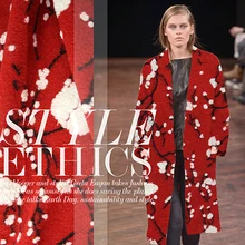 18 видов модной шерсти+ кашемира шириной 150 см Толстая ветрозащитная ткань для девочек пальто осенне-весенняя куртка швейная ткань