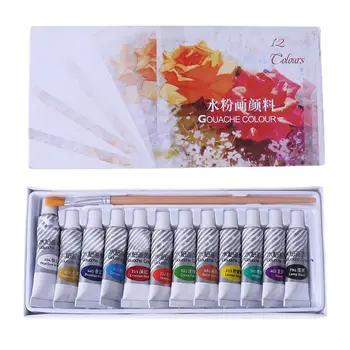 

12/18/24 Colors Watercolor Paint Set 5ml Tube Rich Vivid Color for Student