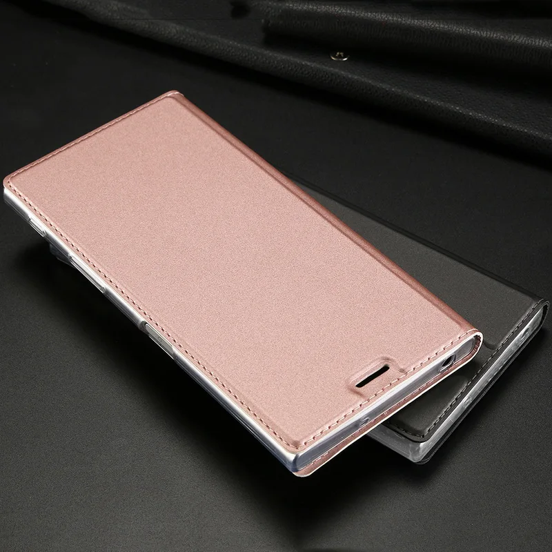 arm pouch for phone Magnetic Flip Book Case Cover For Sony Xperia XA1 Plus Ultra XZ1 XZ2 Premium XZ X Compact XP L4 L1 Z6 XA3 XZ3 4 5 Coque Capa flip phone case