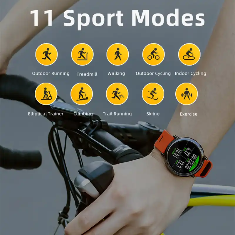 amazfit pace cycling