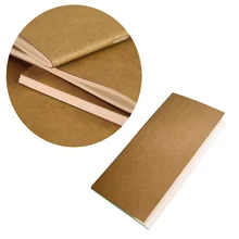 

8pcs Kraft Paper Notepad Blank Travel Journal Notebook Diary Book for Writing Drawing