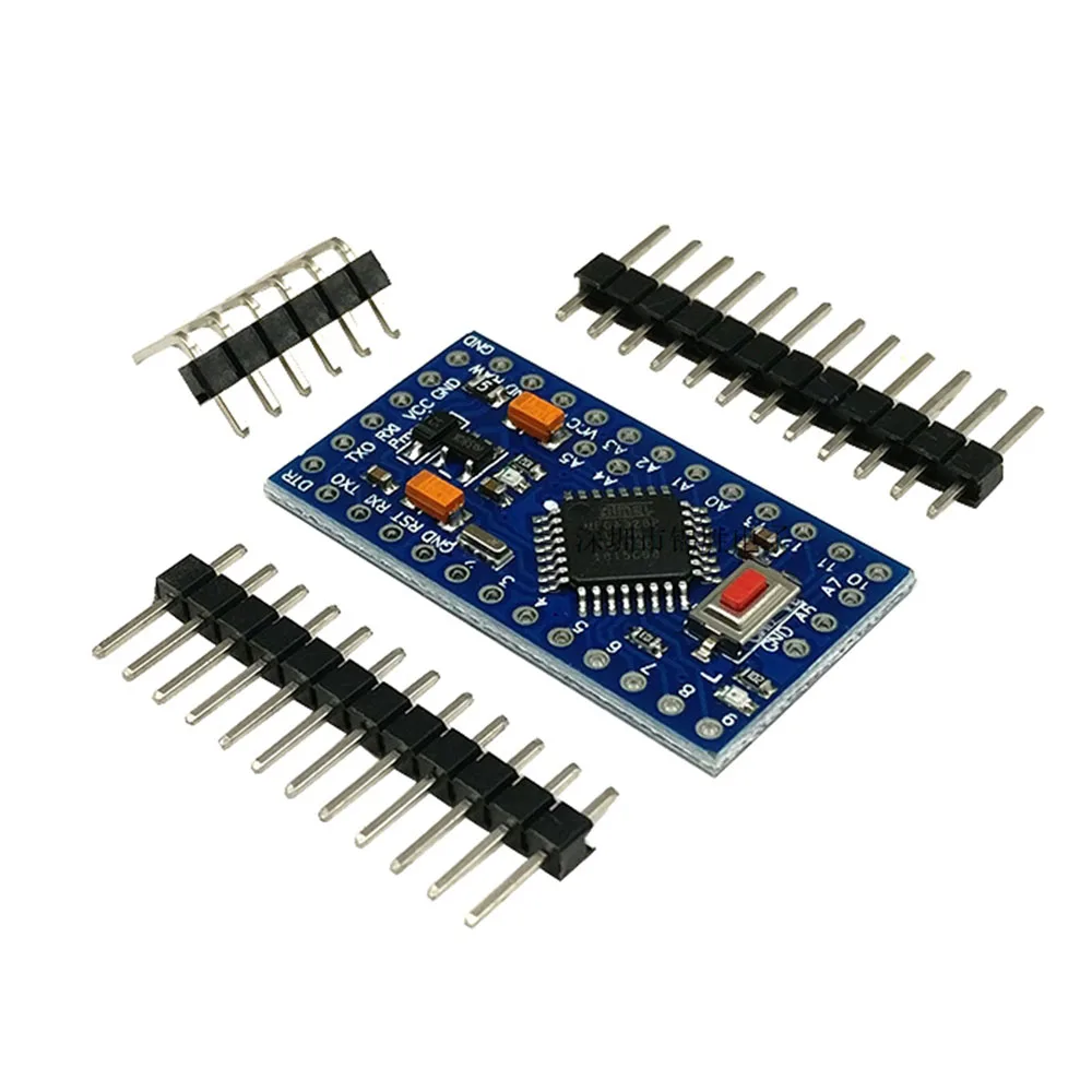 ATMEGA328P Pro Mini 328 ATMEGA328 5 В/16 МГц 3 В 8 для платы разработки Arduino | Компьютеры и офис