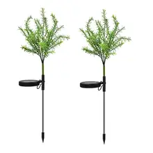 Солнечный симулятор Рождественская елка огни домашний фестиваль украшения сада наружная лужайка во дворе лампа