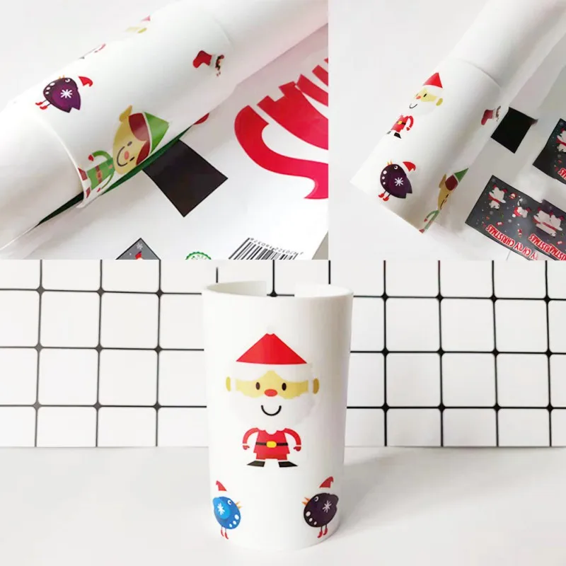 10x6 см Рождественский скользящий резак для оберточной бумаги, оберточная бумага, рулон резак режет префект линии каждый раз
