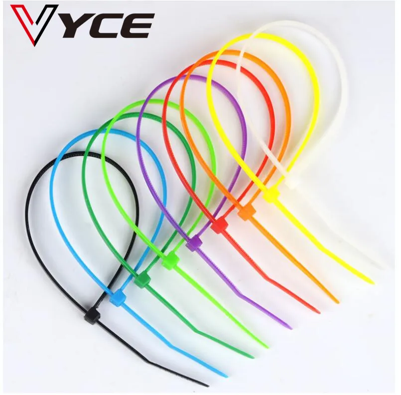 VYCE 100 шт красочные 3*150 мм ширина 2 5 заводской стандарт самоблокирующиеся