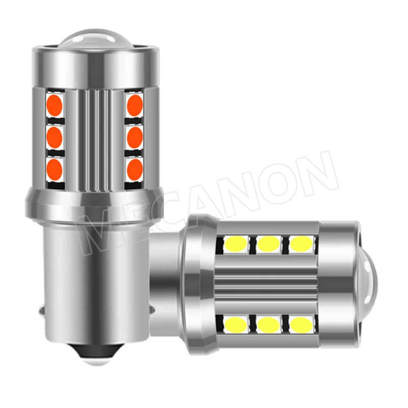 1156 BA15S P21W 1157 BAY15D 3030 15SMD Car Brake Light DRL Lamp Bulb -3-水印