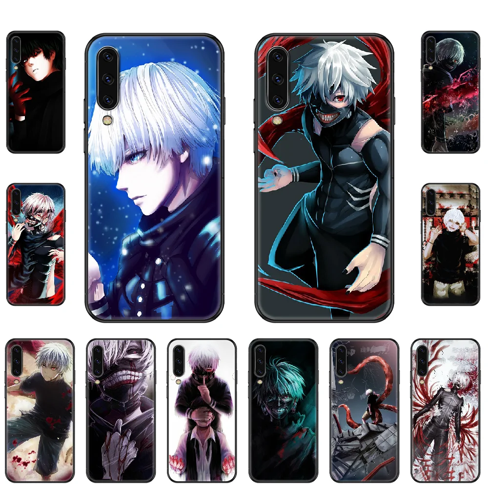 Ghoul Модный чехол для телефона с аниме канеки Кен Samsung Galaxy A 3 5 8 9 10 20 30 40 50 70 E S Plus 2016 2017