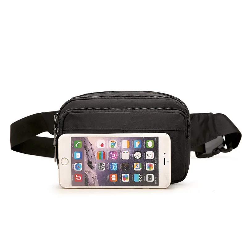 

New Style AOTIAN Waterproof Oxford Cloth Waist Bag Men's Multi-functional Multilayer Business Cash Storage Money Wallet Female S