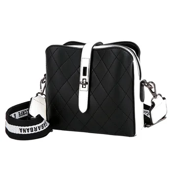 

Bag women 2019 new Korean fashion small square bag pu women bag shoulder bag women messenger bag