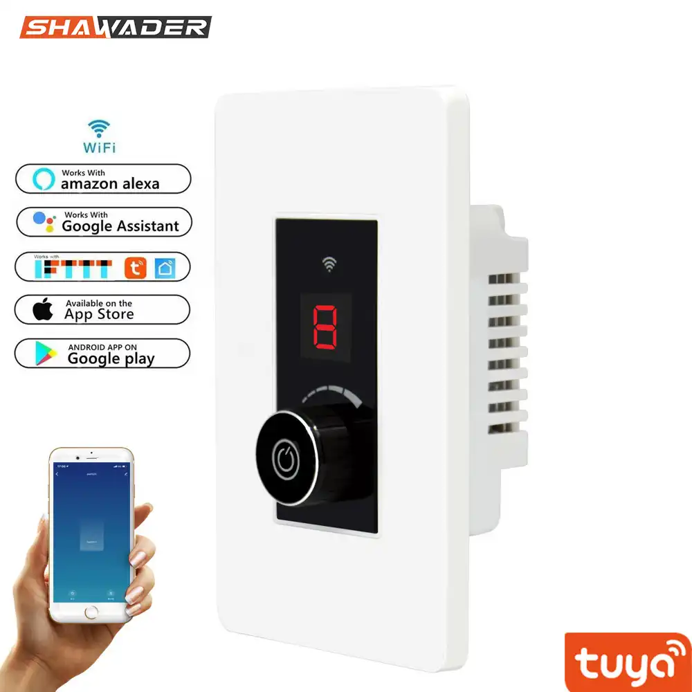 Interruptor Inteligente Wifi Regulador De Luz De Pared Regulacion