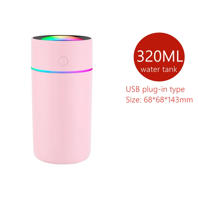 Portable Aromatherapy Diffuser Air Humidifier Ultrasonic Car USB Humidifier Aroma Essential Oil Diffuser For Home Humidificador F