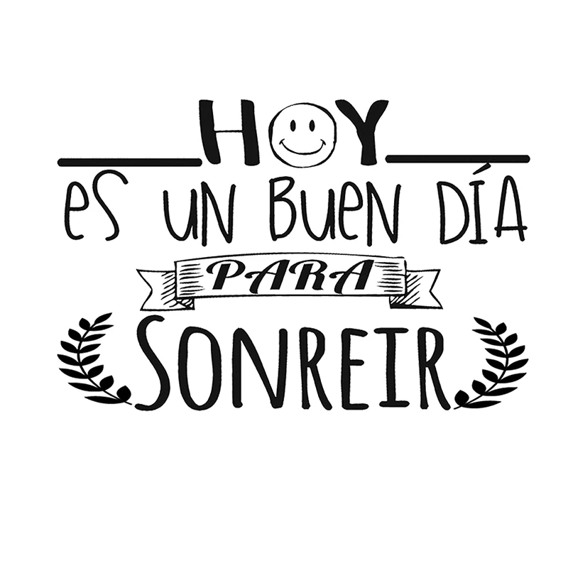 Vinyl Wall Stickers Spanish Quote | Spanish Motivational Quotes | Wall  Phrases - Quote - Aliexpress