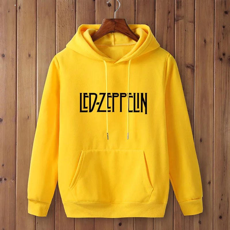 Модный Led-свитшот Led Zeppelin одежда толстовка с капюшоном мужская осень зима хип-хоп с капюшоном