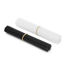 Baguettes de soudage en plastique PP, 200mm, 50 pièces, réparation des pare chocs d'électrode, fil de soudage, basse température, facile à fondre, barres de soudage