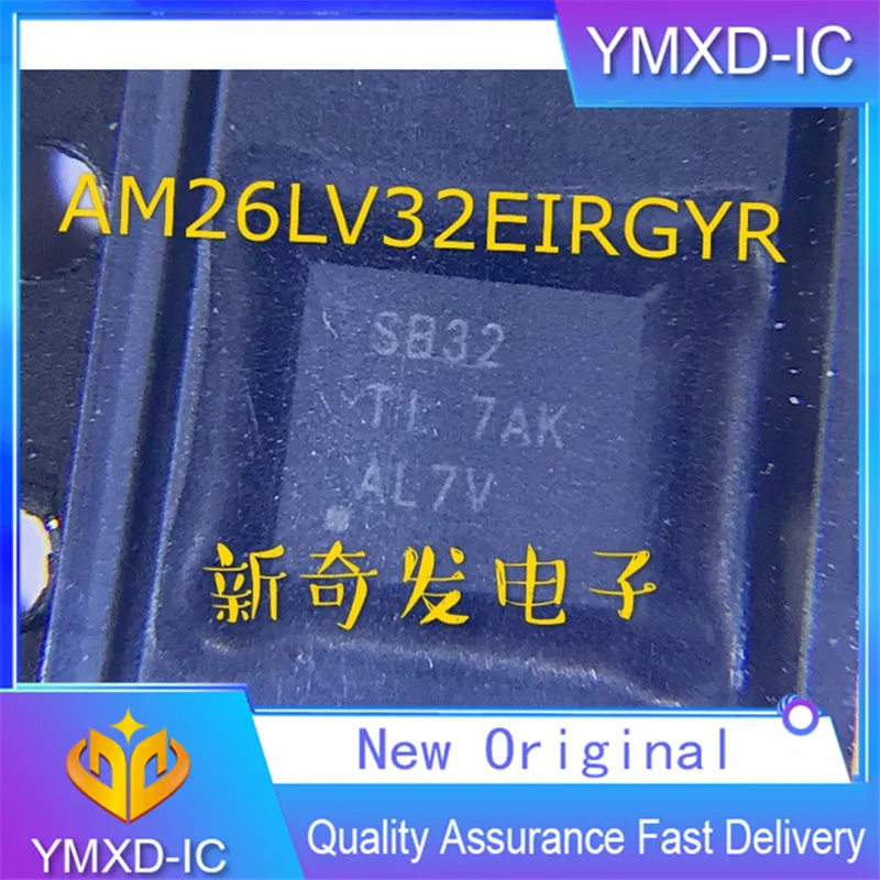 

1 шт./Лот Новый оригинальный чип 26lv32 QFN-16 чип управления питанием Am26lv32e