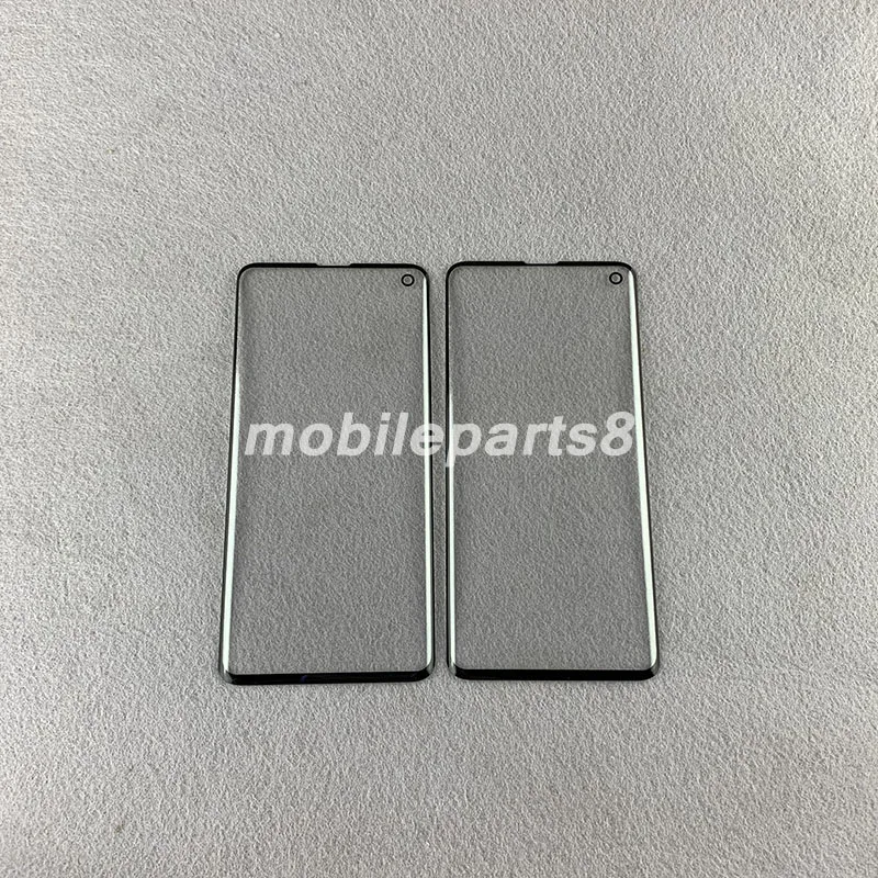 10 шт/партия экран внешнее стекло для samsung S10 S10plus note9 note8 S8plus S9 plus note5 Замена переднего стекла