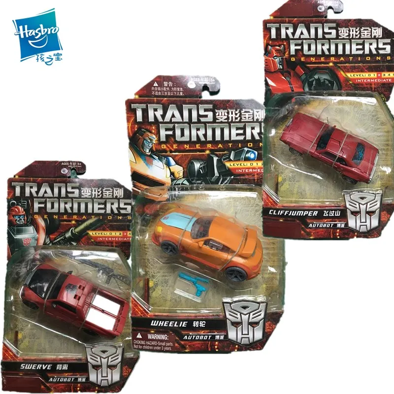 Hasbro Трансформеры роботы машинки игрушка Классическая серия Люкс класс Swerve Cliffjumper