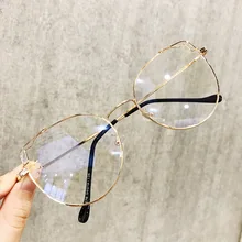Женские очки кошачий глаз, оправа для женщин, металлическая оправа, оптические модные очки, компьютерные очки по рецепту, очки для близорукости