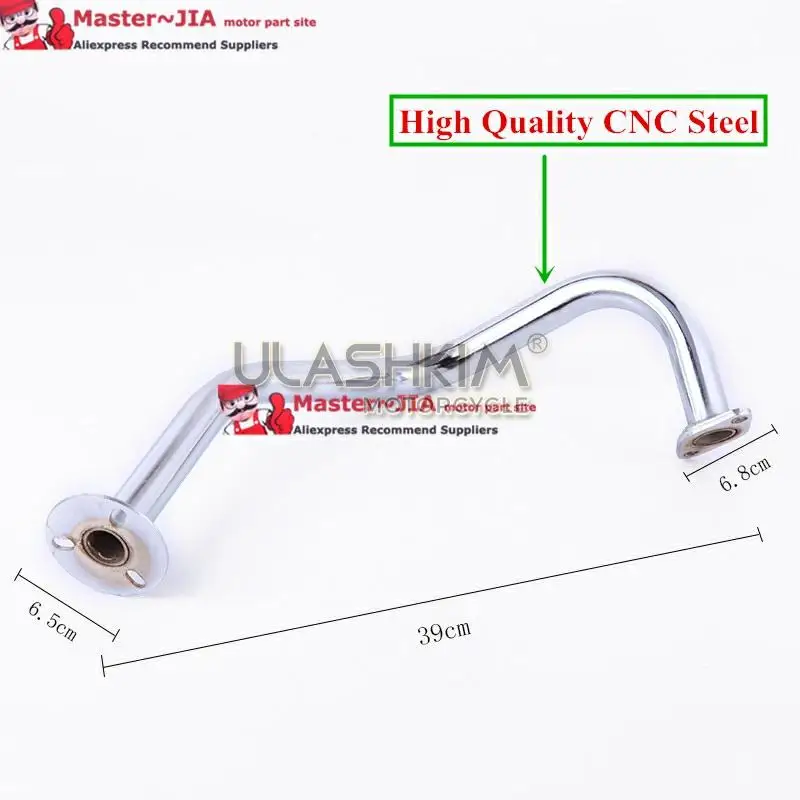 Мотоцикл выхлопной KYMCO SYM GY6 скутер QMB139 139QMA 50cc 50 60 80 cc выхлопной|gy6 scooter exhaust|motorcycle