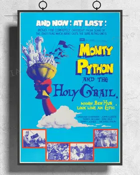 

NJ432 MONTY PYTHON THE HOLY GRAIL Movie Rare 618 Wall Sticker Silk Poster Art Home Decoration