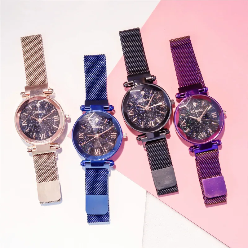 

Mori Girl Douyin Celebrity Style Online Celebrity Magnetic Star Stars Light Luxury France Non-mainstream WOMEN'S Watch Simple Qu