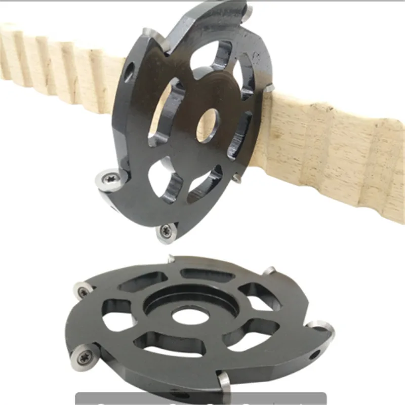 

115mm Wood Carving Disc 6 Carbide Inserts Angle Grinder Disc Wood Shaping Disc Woodworking Cutting Disc