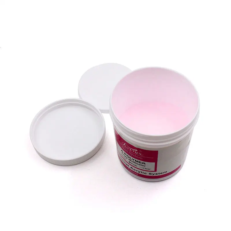 Acrylic powder 120ml clear pink white for 3D nail art nail powder,acrylic nail powder