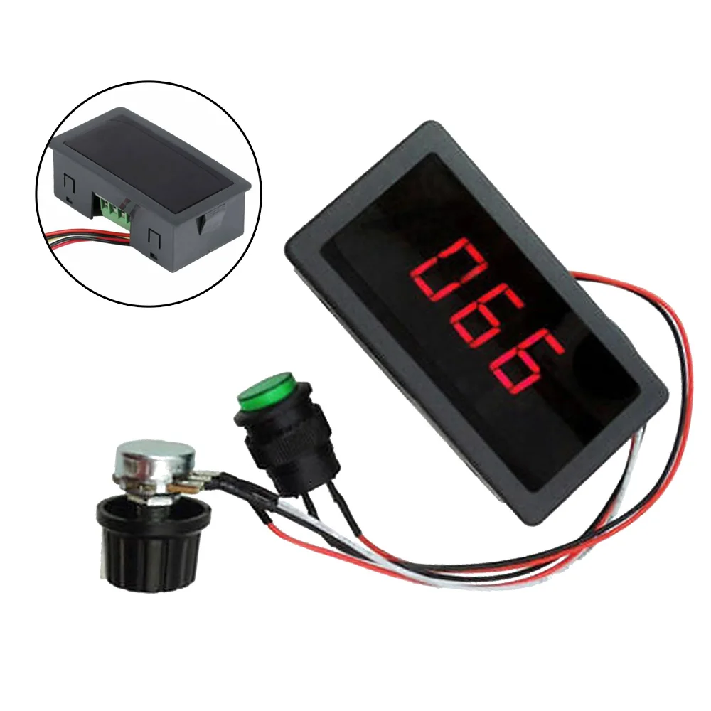 Vipithy CCM5D DC 6-30V 12V 24V Motor PWM Regolatore di velocit/à con Display Digitale