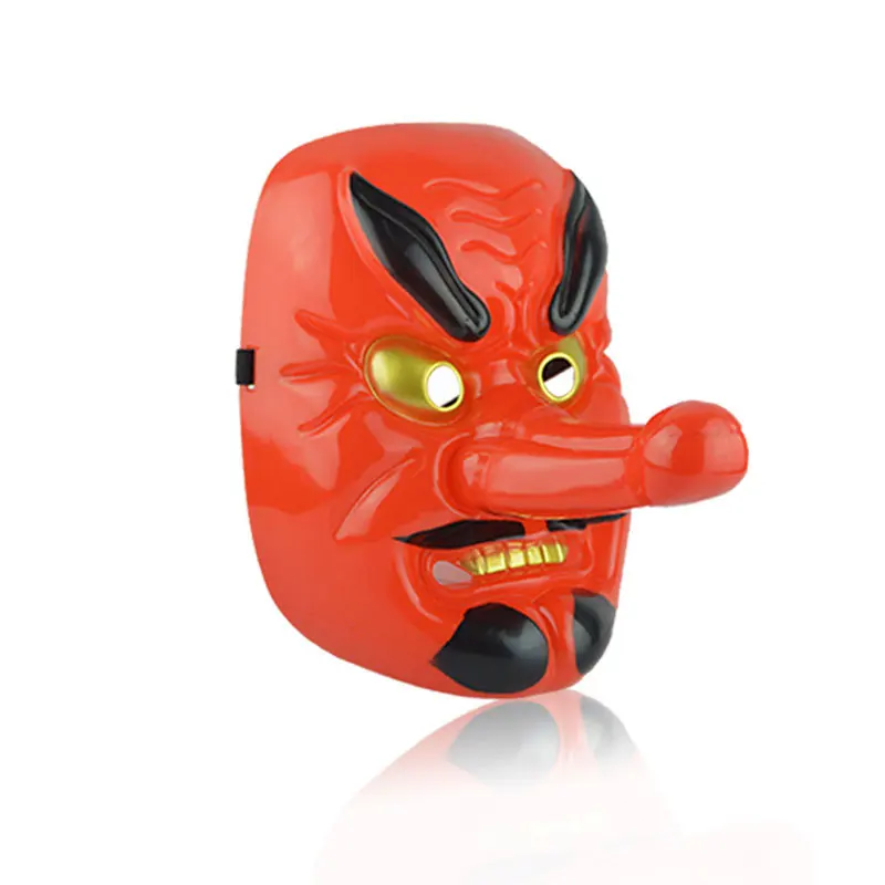 

Halloween Horror Buddha Prajna Mask Japan Film And Television Noh Tengu Mask Horror Red Wizard Mask