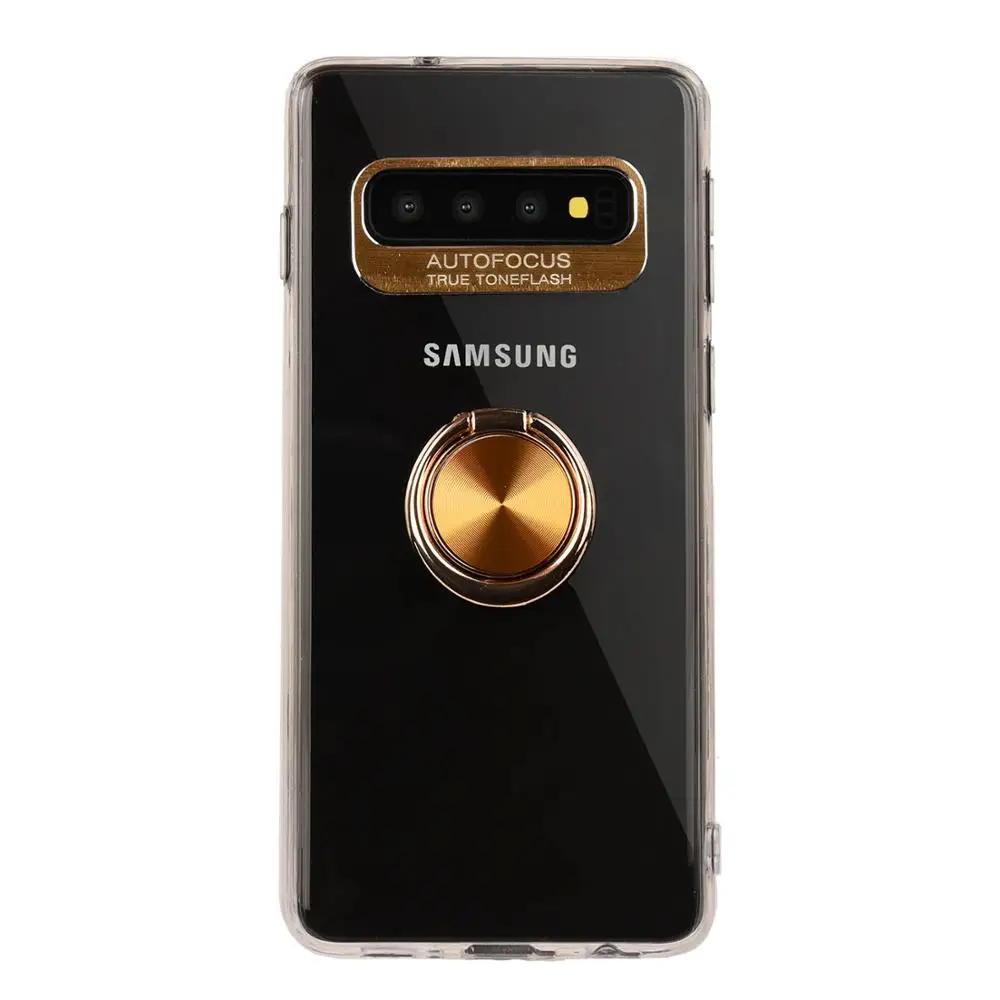 Glod Для SUMSUNG Galaxy S10 S10E S10Plus S8 S8Plus S9 S9Plus Note9 аппаратное матовое кольцо Защита объектива акриловый прозрачный телефон c - Цвет: Glod