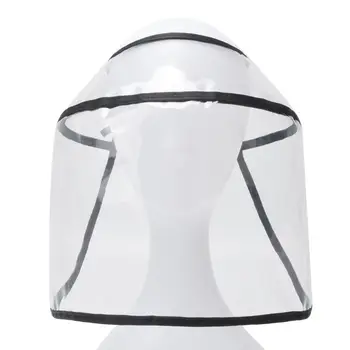 

Protective Cap New Full Face Mask Droplets Protective Cap Protection UV Sun Hat F42F