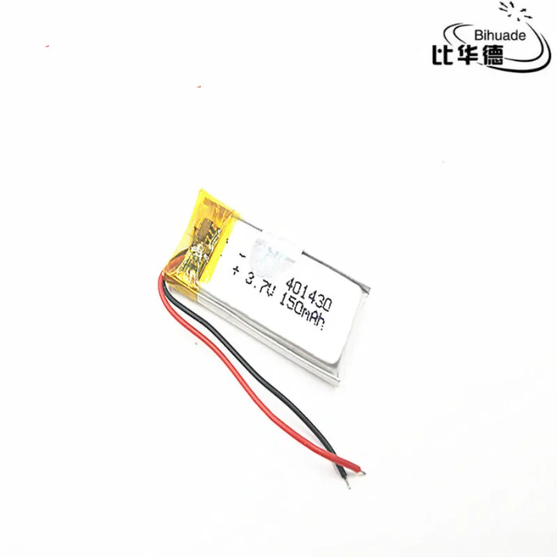 10 шт. 3,7 V литиевая батарея 041430 401430 150 мАч MP3 MP4 MP5 маленькие игрушки Bluetooth Батарея