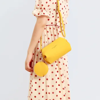 

2020 New Style Non-mainstream Design Cylindrical Shoulder WOMEN'S Bag Fashion Casual Armpit Package WOMEN'S Shoulder Bag Package